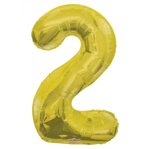 بالون رقم 2 Helium balloon