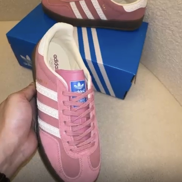 Adidas Gazelle Indoor Pink Cloud White - LAV