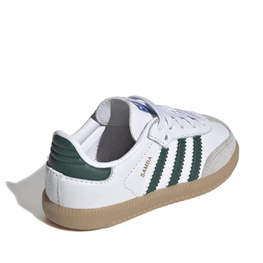 adidas gazelle silver green womens adidas Samba OG EL Infants IE3680 main image 0