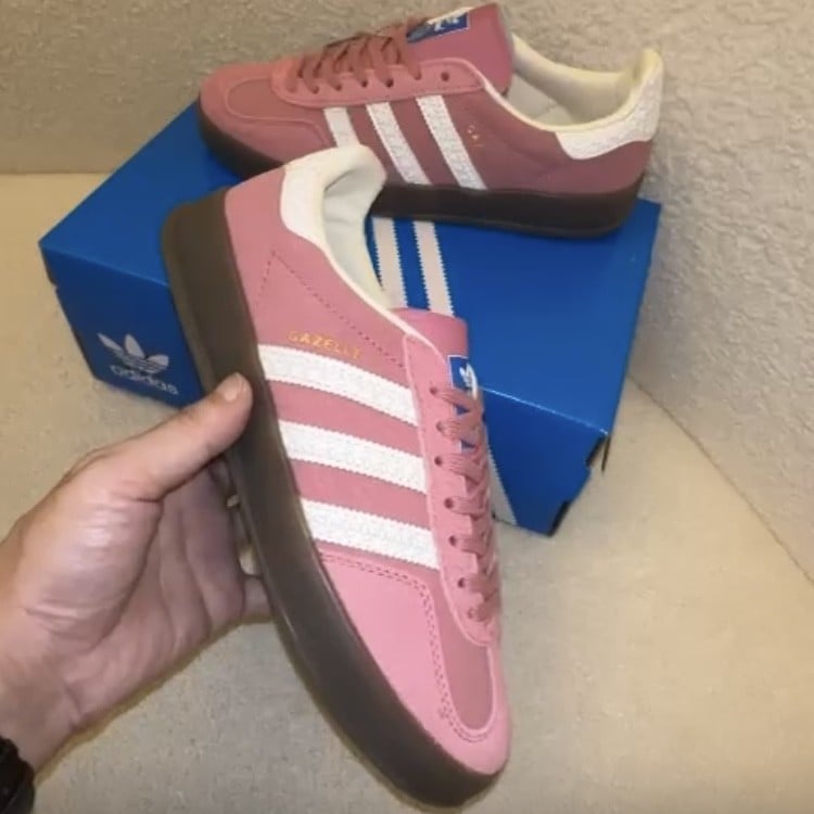 adidas gazelle silver green womens adidas Gazelle Indoor main image 0