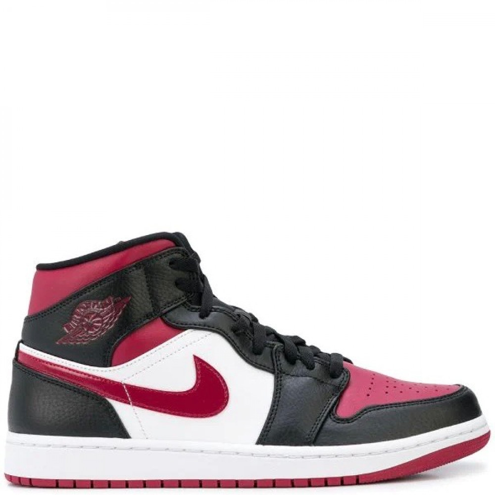 Air Jordan 1 Mid Bred Toe LAV