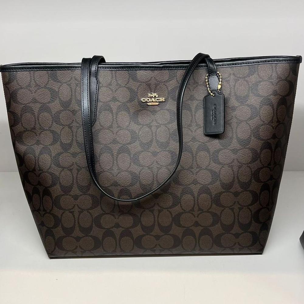 City Tote In Signature Canvas