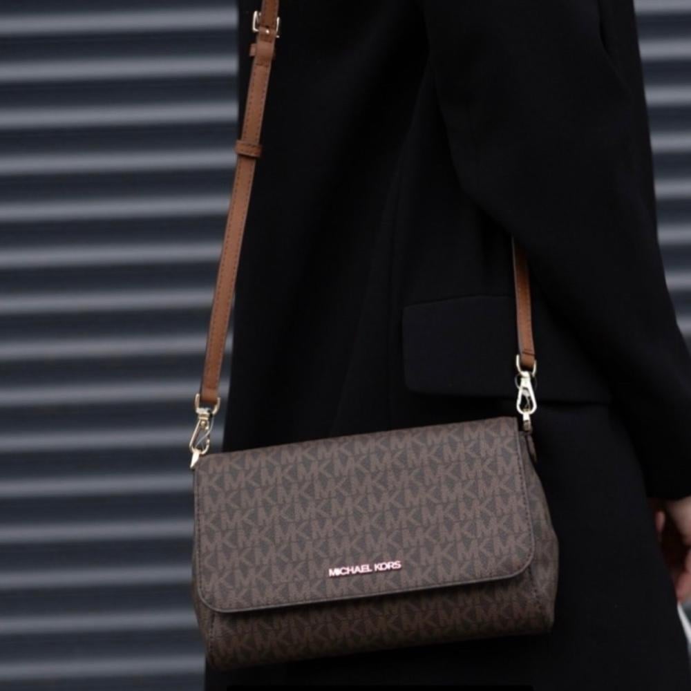 Medium Logo Convertible Crossbody Bag