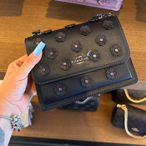 Mini Klare Crossbody Bag With Floral Applique