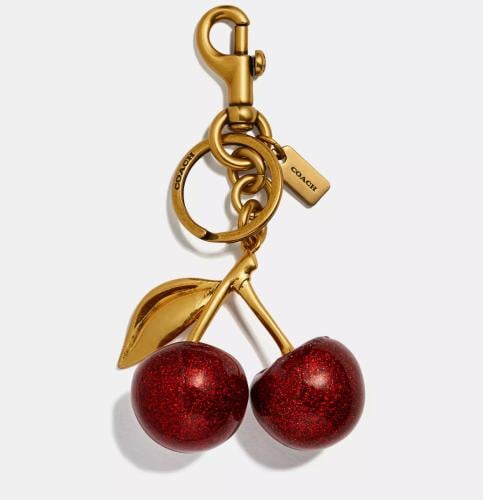 تعليقة كرز كوتش Cherry Bag Charm