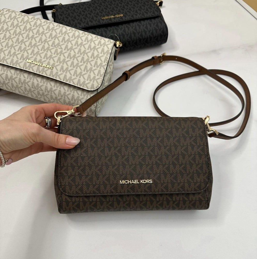 Medium Logo Convertible Crossbody Bag