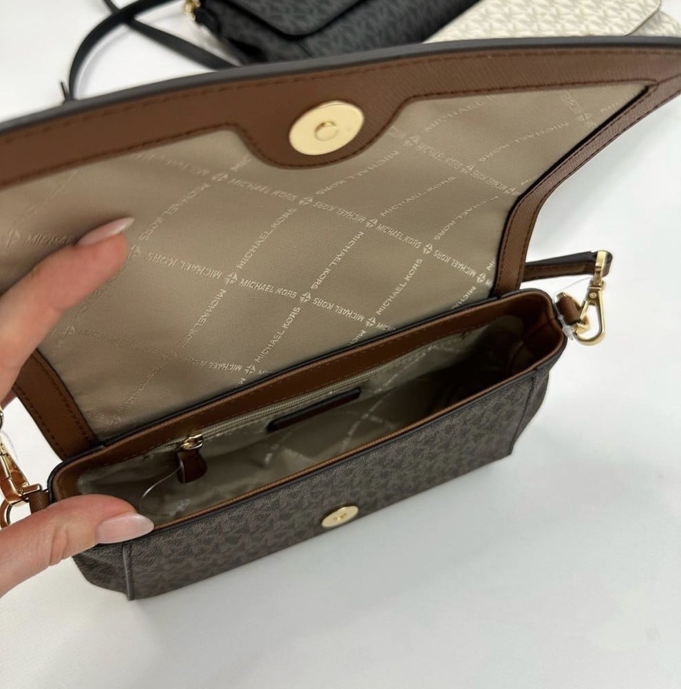 Medium Logo Convertible Crossbody Bag