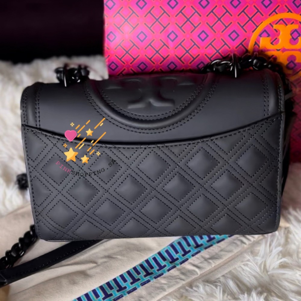 SMALL FLEMING MATTE CONVERTIBLE SHOULDER BAG