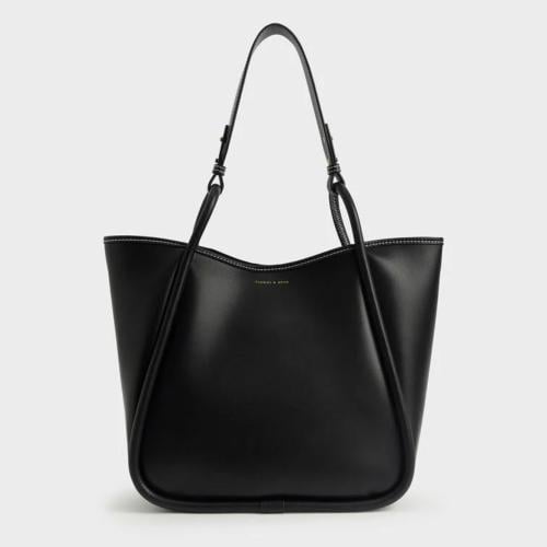 Tubular Slouchy Tote Bag