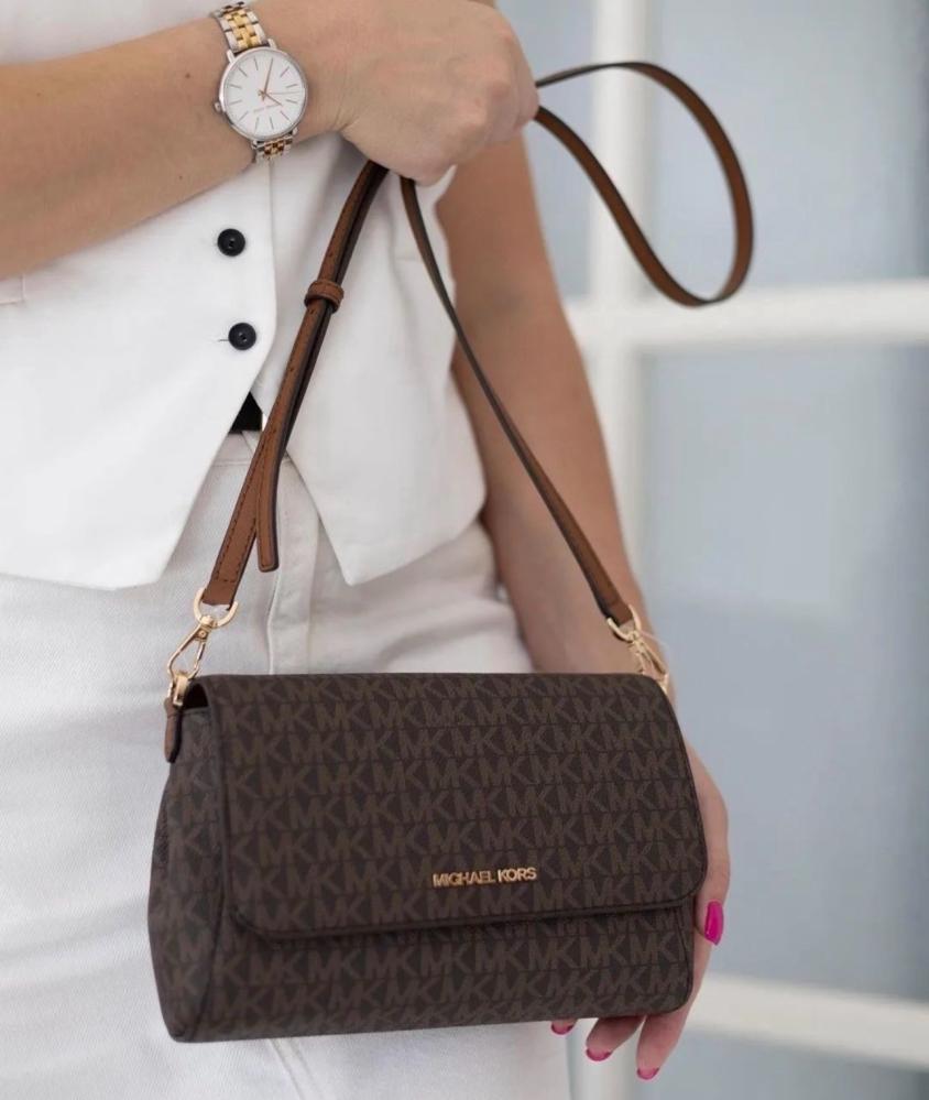 Medium Logo Convertible Crossbody Bag
