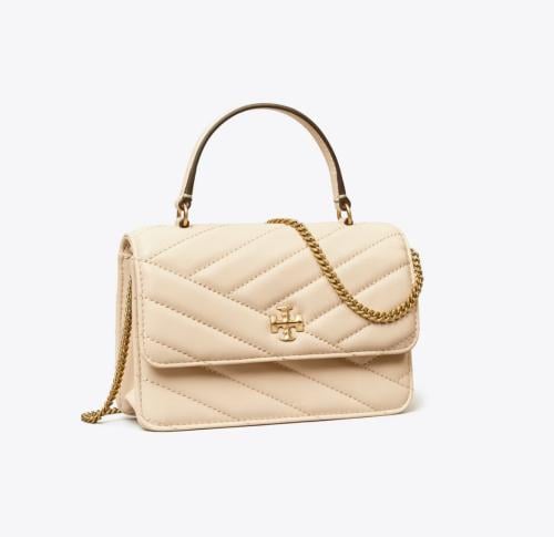MINI KIRA CHEVRON TOP HANDLE CHAIN WALLET