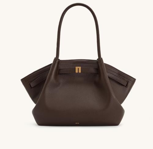 Hana Medium Tote Bag - Dark Brown