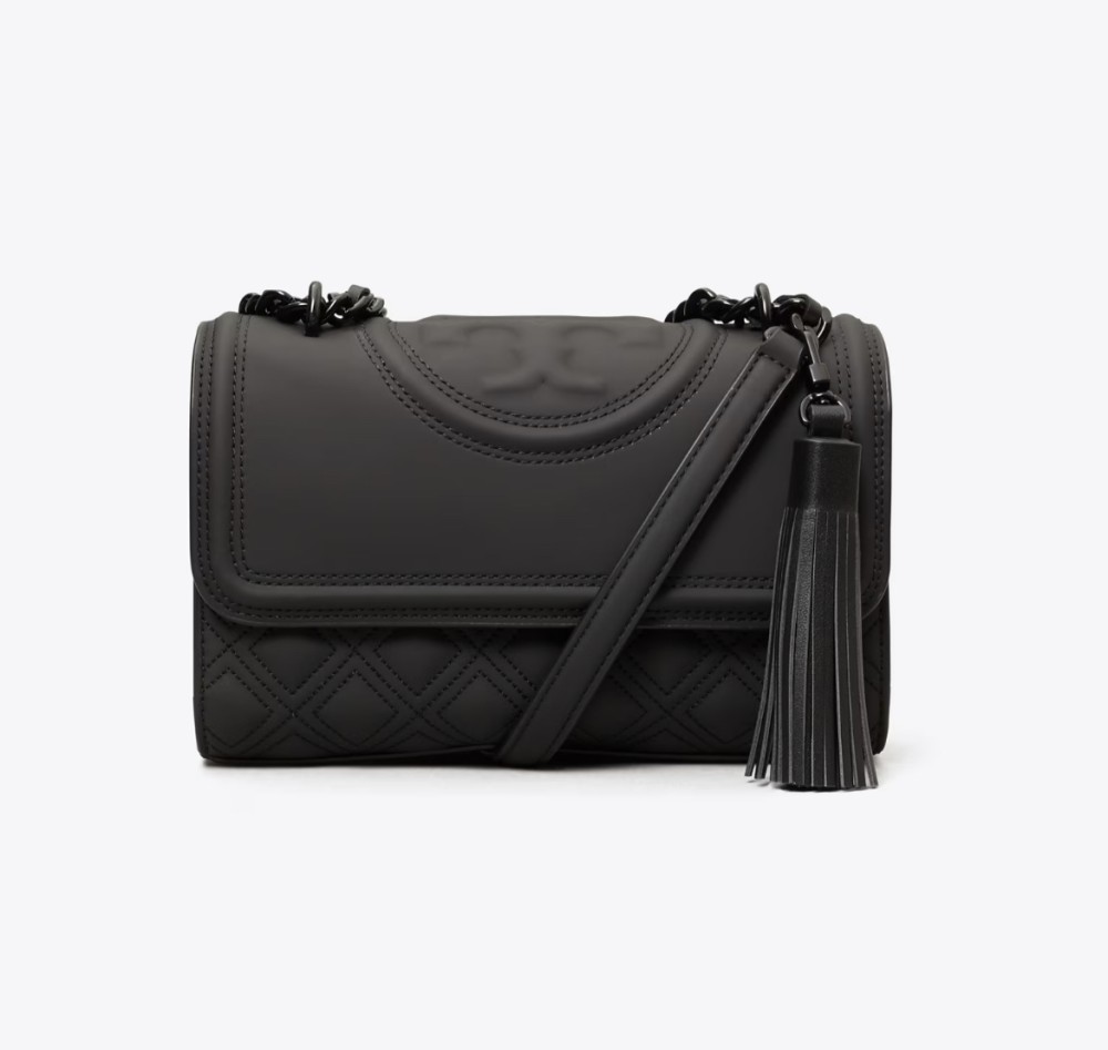 SMALL FLEMING MATTE CONVERTIBLE SHOULDER BAG
