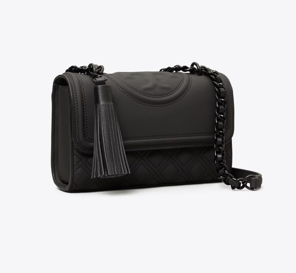 SMALL FLEMING MATTE CONVERTIBLE SHOULDER BAG