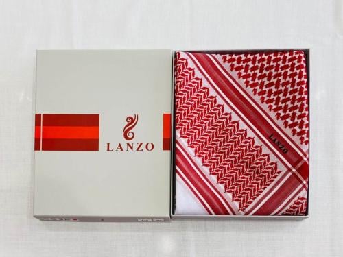 شماغ أحمر رجالي LANZO