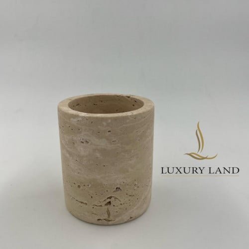 علبة فرشاة اسنان من رخام ترفنتينو