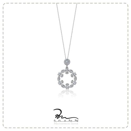 سلسلة فضة نسائية ناعمة