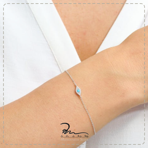 أسوارة فضة نسائية ناعمة