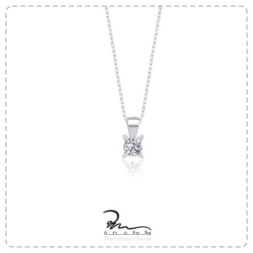 سلسلة فضة ناعمة للبنات