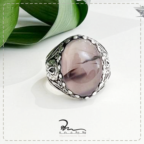 خاتم عقيق نادر للرجال