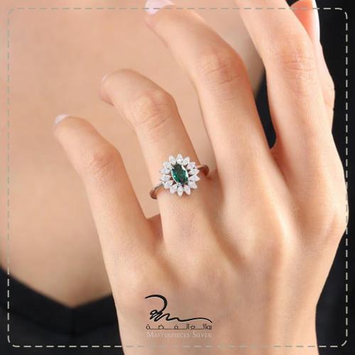 خواتم نسائية فضة فاخرة لحفلات الزفاف والمناسبات