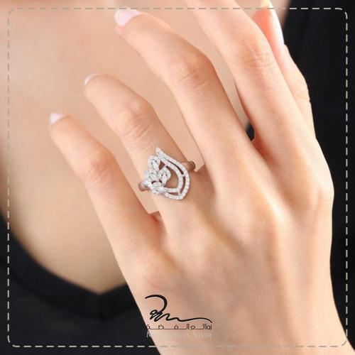 أجمل خواتم فضة نسائية في السعودية