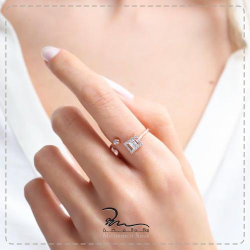 خواتم فضة نسائية فاخرة تصاميم ناعمة