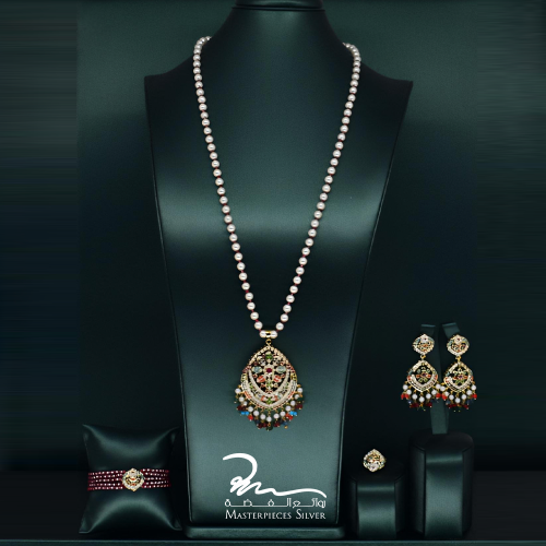 افخم طقم لؤلؤ كامل للمناسبات