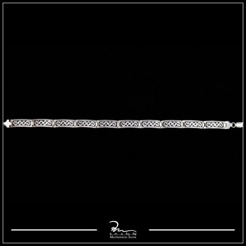 اساور رجالية فضة