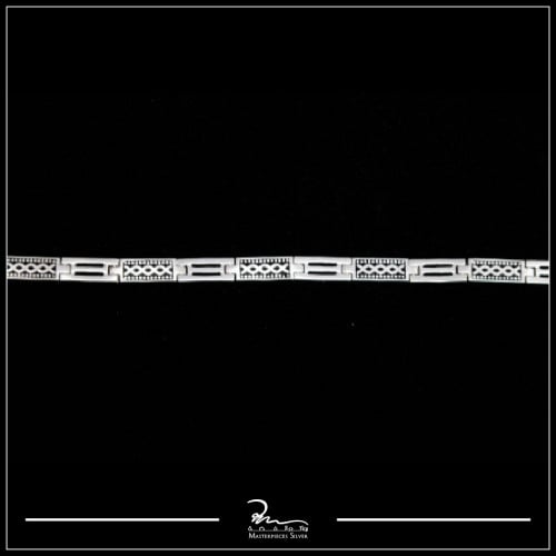 سوارة رجالية فضة فخمة