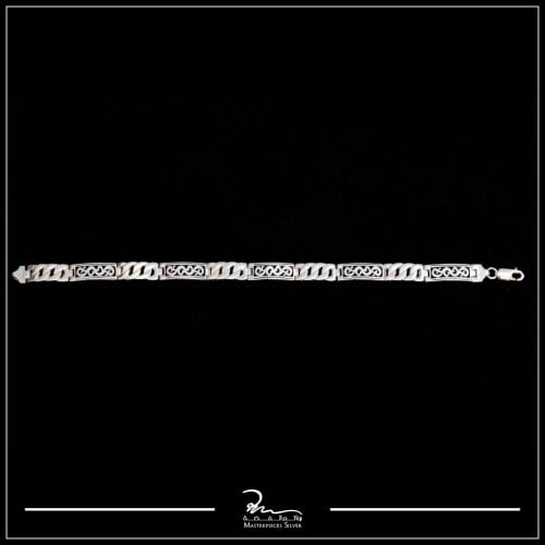 اسوارة رجالي فضة