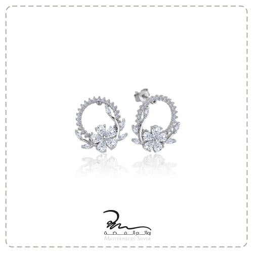 حلق دائري فضة عيار 935