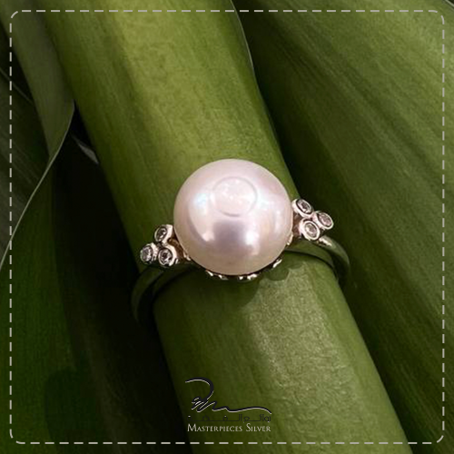 خاتم فضة نسائي عيار 925