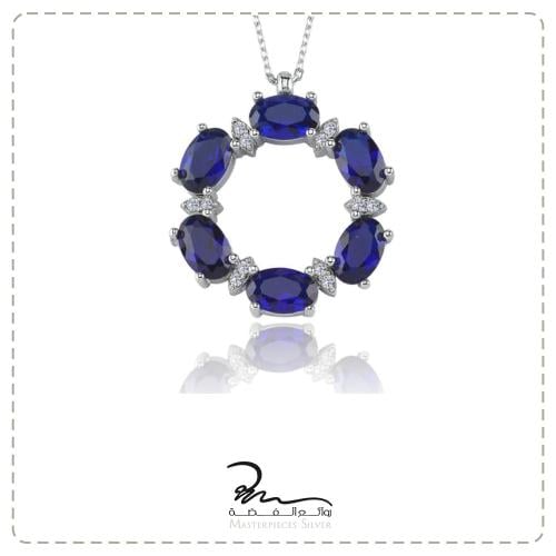 سلاسل نسائية فضة فخمة