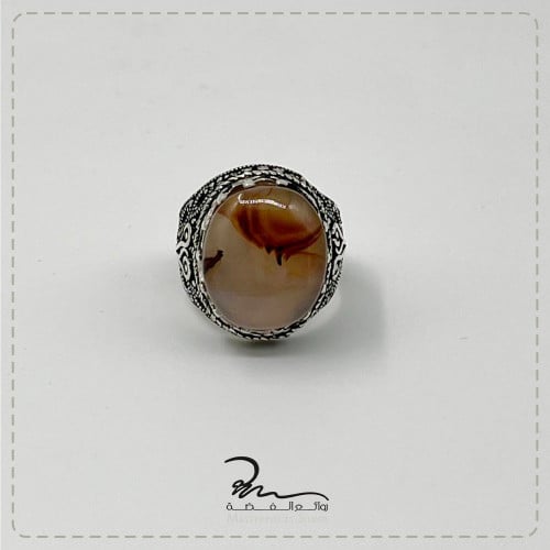 خاتم عقيق رجالية اصلية