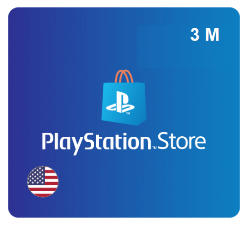 بلايستيشن بلس 3 اشهر PlayStation Plus (أمريكي)