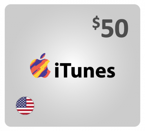 ايتونز 50$ iTunes أمريكي