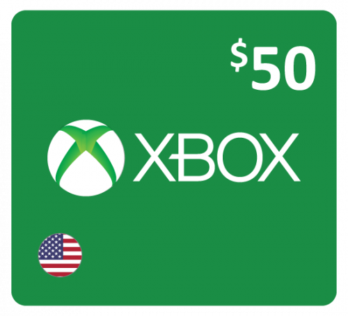 اكس بوكس 50$ Xbox (أمريكي)