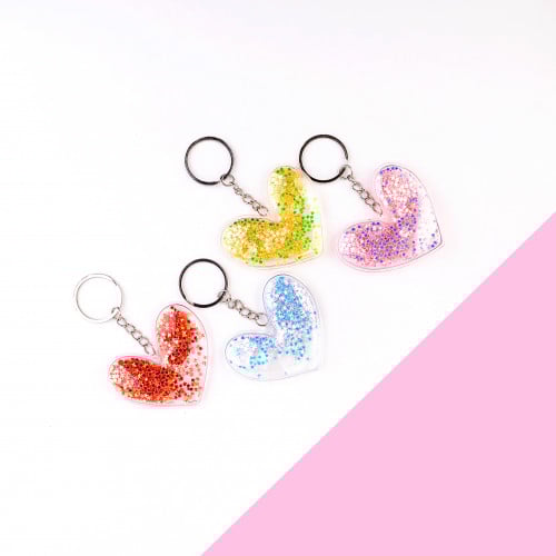 تعليقة قليتر على شكل قلب