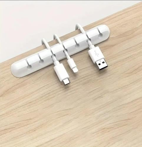 منظم أسلاك الشاحن - Bedside Charging Clip Hub - Mu...