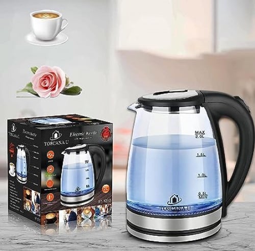TOSCANA U ELECTRIC KETTLE 2.0L,LED LAMP-ST-1212