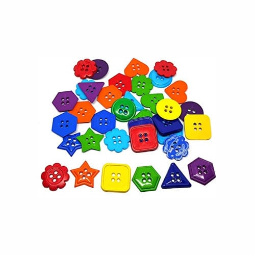 أزرار الصفات صغير 400 قطعة 2.5 × 2.5 سم