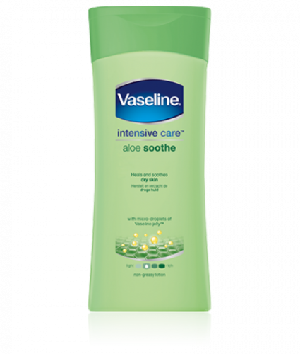 لوشن جسم من فازلين بالصبار الملطف (احجام مختلفه)