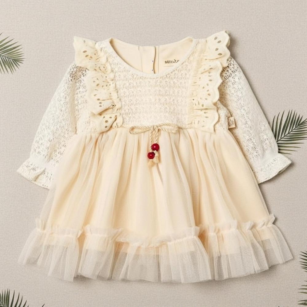 فستان مواليد بناتي