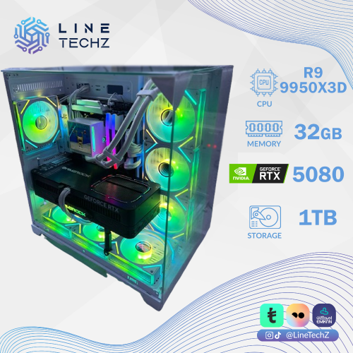 تجميعة إحترافية | كرت شاشة GeForce RTX 5080 معالج...