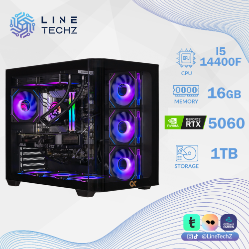 تجميعة متوسطة | كرت شاشة GeForce RTX 5060 مع معالج...