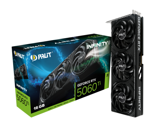 كرت شاشة Palit GeForce RTX 5060 Ti Infinity 3 16GB