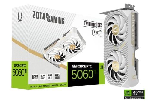 كرت ZOTAC GAMING GeForce RTX 5060 Ti 16GB Twin Edg...