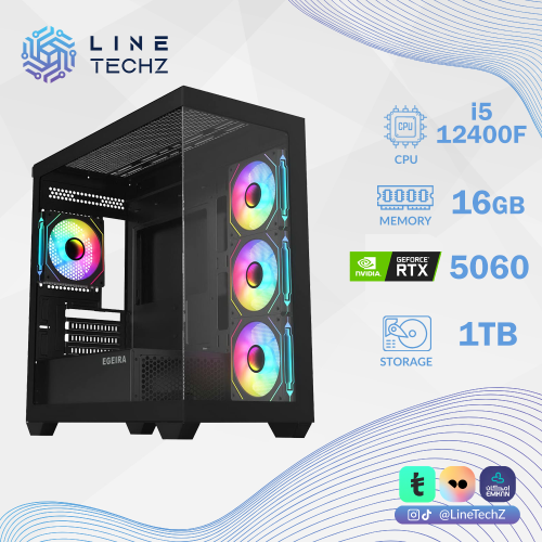 تجميعة متوسطة | كرت شاشة GeForce RTX 5060 معالج In...