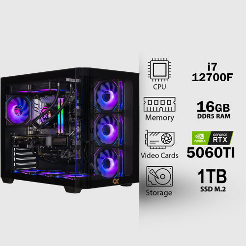 تجميعة متوسطة | كرت شاشة GeForce RTX 5060TI معالج...